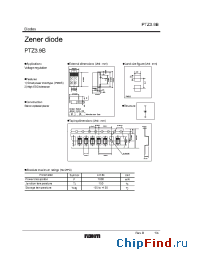 Datasheet PTZ12B manufacturer Rohm